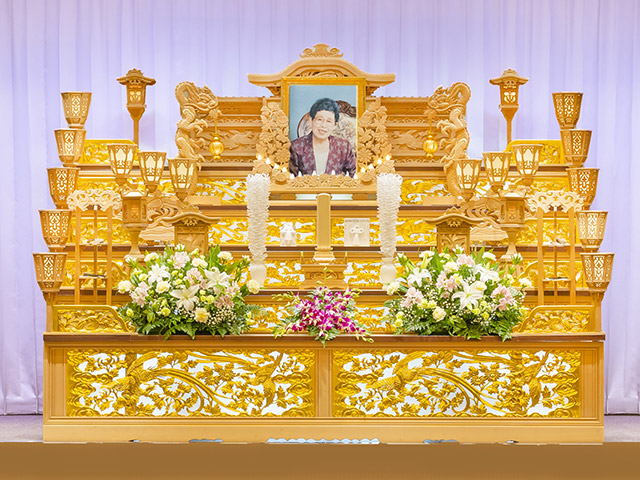 白木祭壇プラン LS05＋（会場・控室）